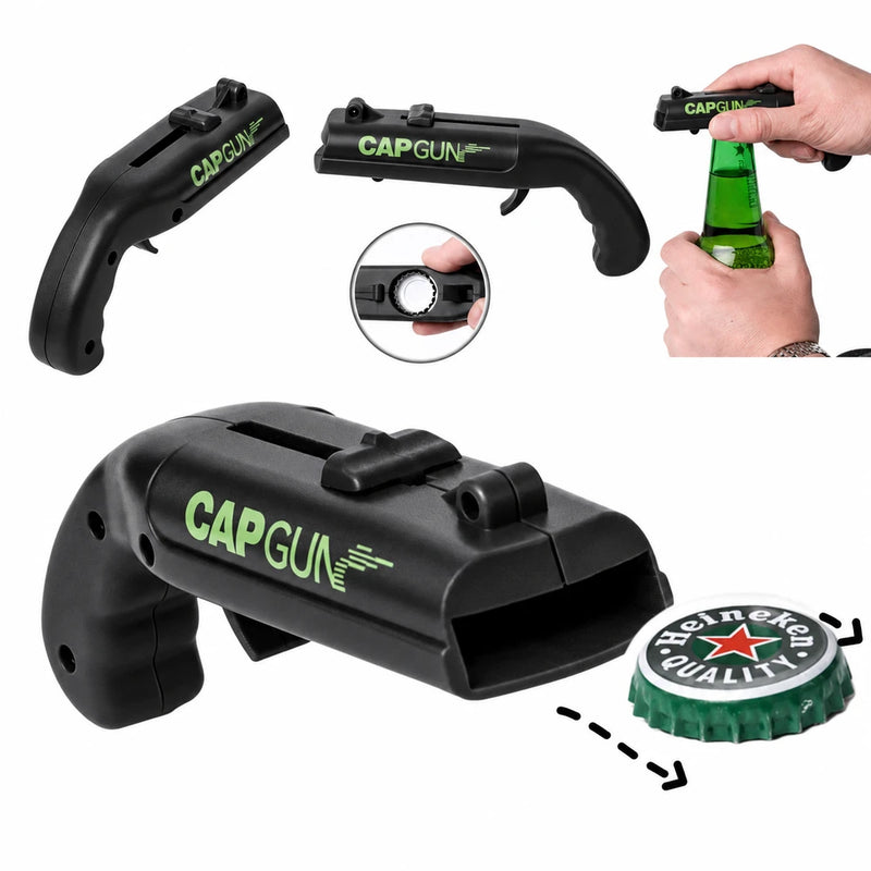 OddHabbit™ Cap Launcher | Bottle Opener & Party Game