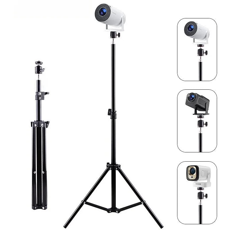 Extendable Universal Portable Bracket for HY300 Pro HY320 Mini Projector Travel Tripod Stand Mount
