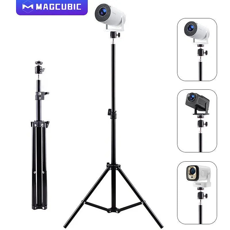 Extendable Universal Portable Bracket for HY300 Pro HY320 Mini Projector Travel Tripod Stand Mount